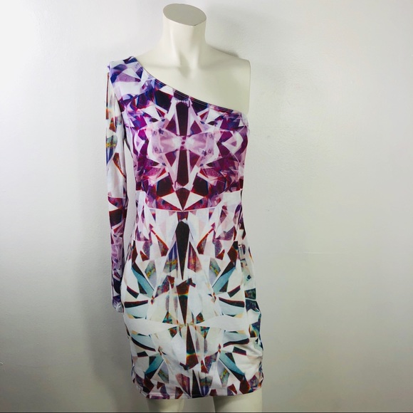 ASOS Dresses & Skirts - ASOS One Shoulder Jewel Tone Dress